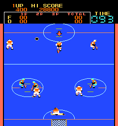 Fighting Ice Hockey (Cassette) Screenshot 1